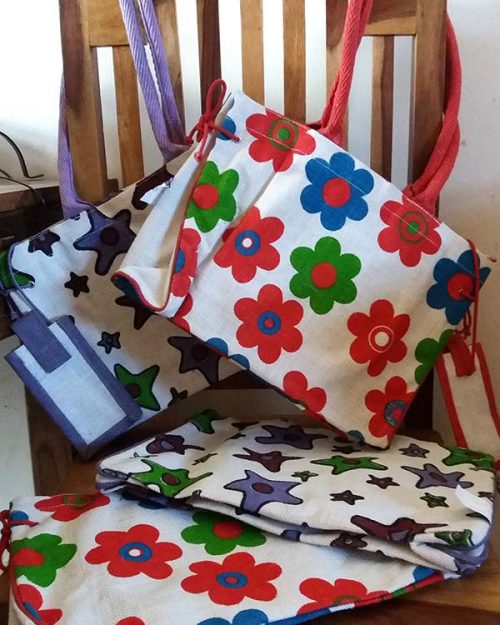 Jute Happy Bags