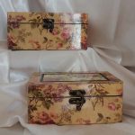 Victorian Floral Memory/Keepsake Box - Image 4